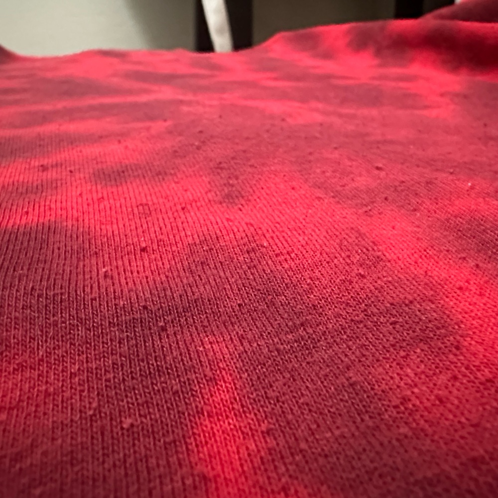 Red and Black Tie-Dye Jumpman Hoodie JORDAN SIZE S (BOY) - Picture 8 of 8